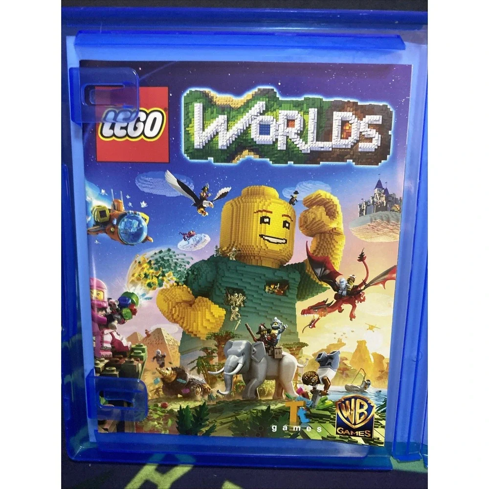 Lego Worlds Sony Playstation 4 PS4 Game CIB Tested